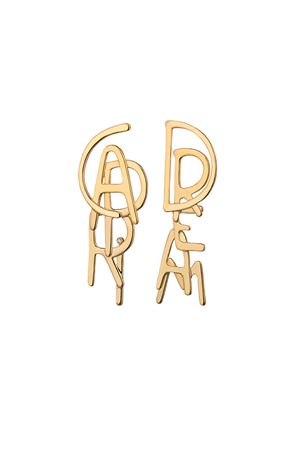 Capri pendant earrings Angela Puttini Gioielli | OR522ARGENTODORATO